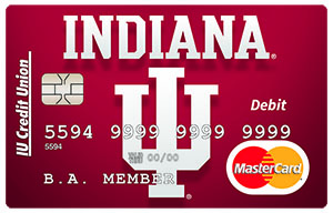 IUCU IU Athletics Debit Cards